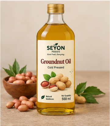 SEYON FOODS Groundnut Oil – 500 ml